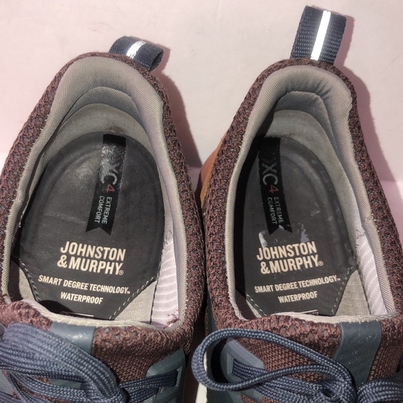 Johnston & Murphy XC4® TR1-Sport Hybrid Waterproof 
Brown&Orange Athletic Shoes